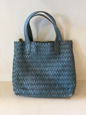 Madewell Woven Leather Crossbody Bag